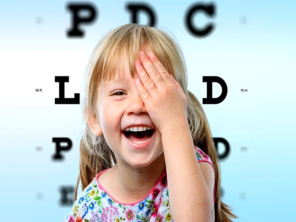 بینایی در کودکان